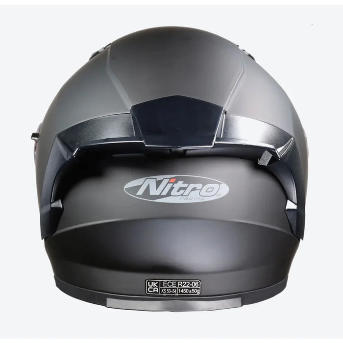 Motorcycle Helmet Nitro N501 Small Satin Black - LX2001 - Homewares, Outdoor, Phone Accessories, Cases, Speakers, Headphones + More -