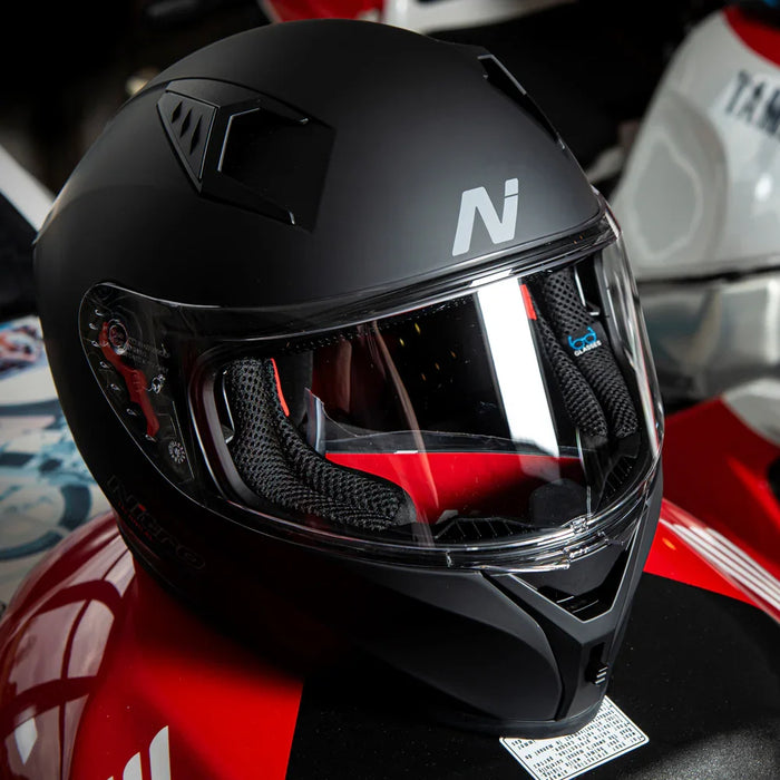 Motorcycle Helmet Nitro N501 Medium Satin Black - LX2001 - Homewares, Outdoor, Phone Accessories, Cases, Speakers, Headphones + More -