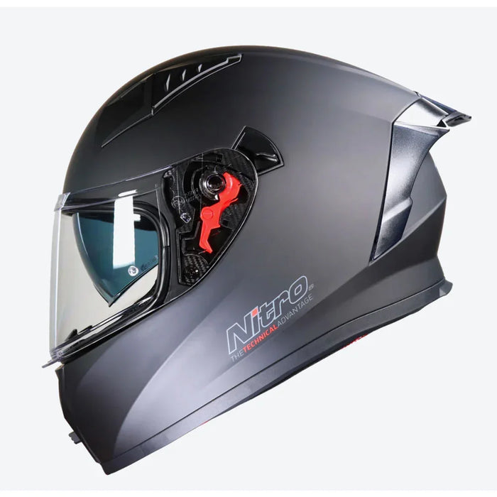 Motorcycle Helmet Nitro N501 Xl Satin Black - LX2001 - Homewares, Outdoor, Phone Accessories, Cases, Speakers, Headphones + More -
