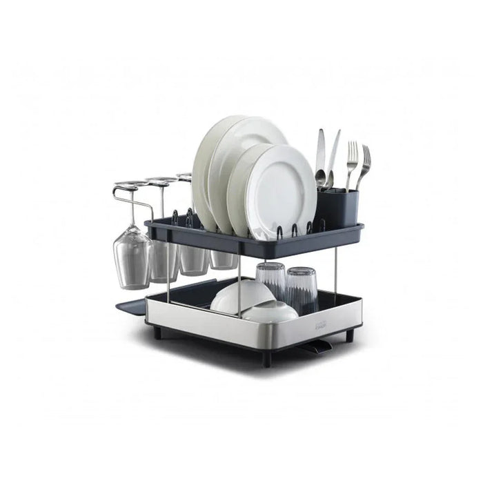 Joseph Joseph Steel 2-Tier Dish Rack - LX2001 - Homewares, Outdoor, Phone Accessories, Cases, Speakers, Headphones + More -