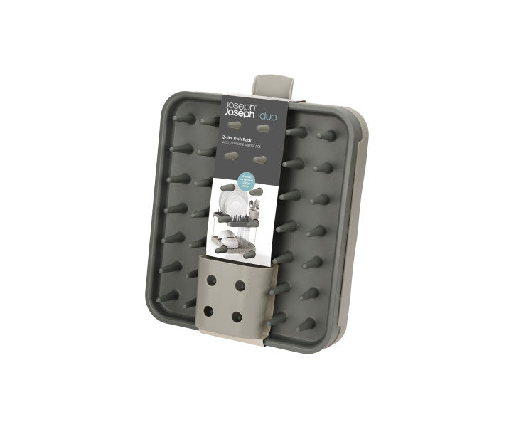 Joseph Joseph Duo 2-tier Dish Rack - Grey