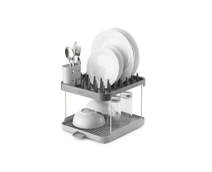 Joseph Joseph Duo 2-tier Dish Rack - Grey