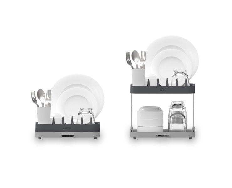 Joseph Joseph Duo 2-tier Dish Rack - Grey