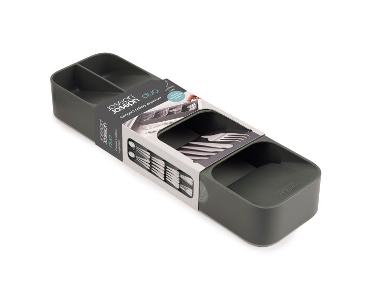 Joseph Joseph Duo In-drawer Cutlery Tray (Grey)