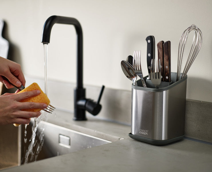 Joseph Joseph Duo Steel Cutlery Drainer
