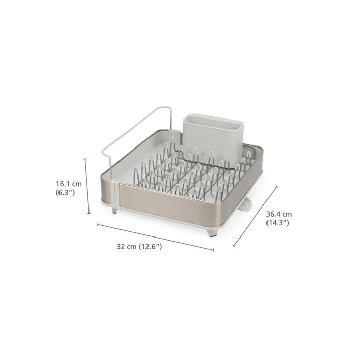 Joseph Joseph Extend Dish Rack Stainless Steel - Stone - LX2001 - Homewares, Outdoor, Phone Accessories, Cases, Speakers, Headphones + More -