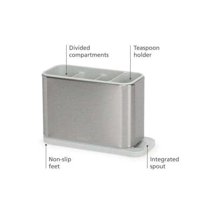 Joseph Joseph Cutlery Drainer SS/Stone - LX2001 - Homewares, Outdoor, Phone Accessories, Cases, Speakers, Headphones + More -