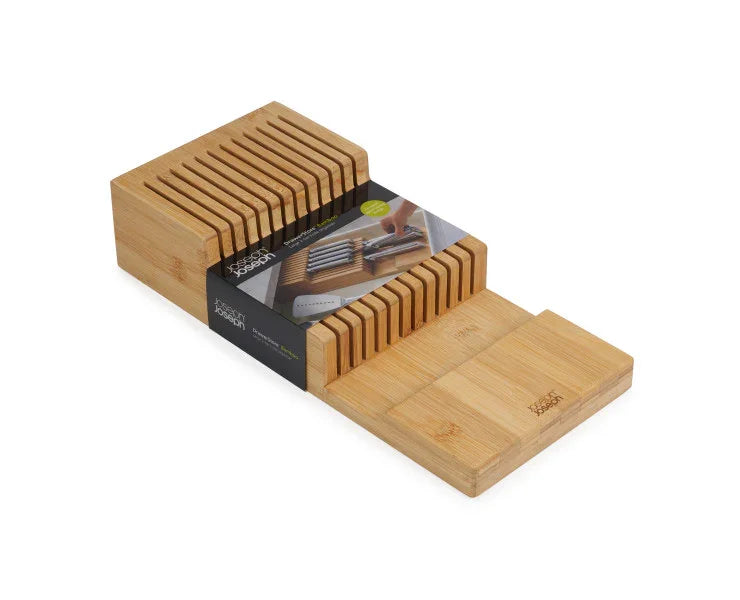 Joseph Joseph Drawerstore Bamboo 2-Tier Knife Organiser - LX2001 - Homewares, Outdoor, Phone Accessories, Cases, Speakers, Headphones + More -
