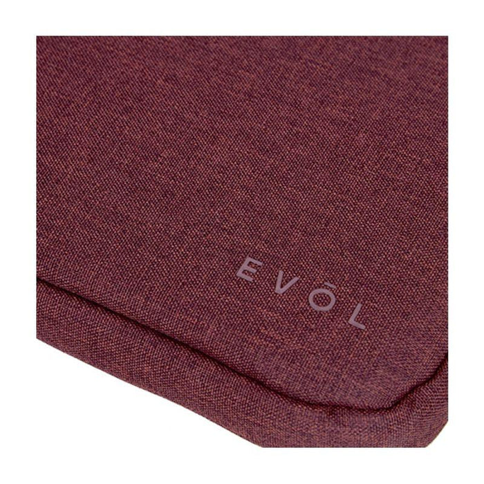 Evol Sienna 13.3" - 14.1" Laptop Sleeve Maroon - LX2001 - Homewares, Outdoor, Phone Accessories, Cases, Speakers, Headphones + More -