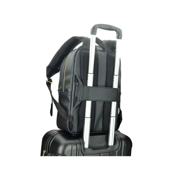 Generation Earth Berlin Recycled 13.3"-14.1" Laptop PU Ladies Backpack – Black - LX2001 - Homewares, Outdoor, Phone Accessories, Cases, Speakers, Headphones + More -