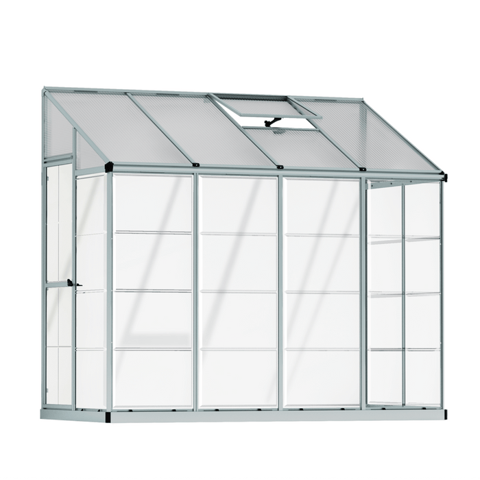 Maze Lean-To 8' X 4' Walk-In Greenhouse