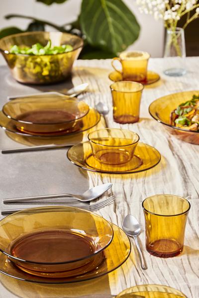 Duralex Lys Tumbler Amber 210ml - Set 6