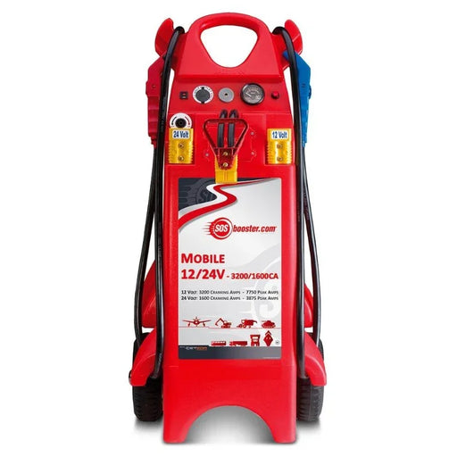 Schumacher Sos Mobile 12/24V 3200/1600Ca Rouge SOS Booster Jump Starter - LX2001 - Homewares, Outdoor, Phone Accessories, Cases, Speakers, Headphones + More -