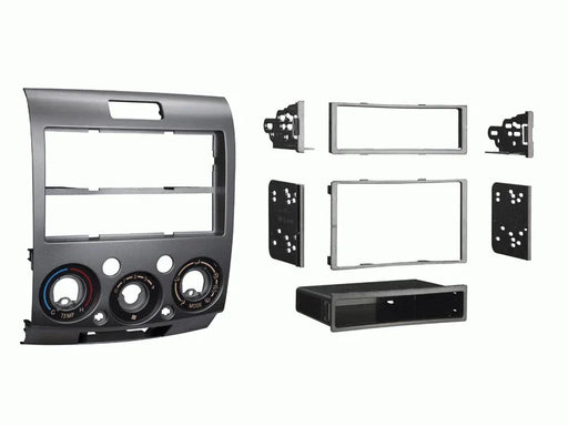 fitting kit mazda bt-50 ford ranger 2007 - 2011 din & double din (silver) - LX2001 - Homewares, Outdoor, Phone Accessories, Cases, Speakers, Headphones + More -