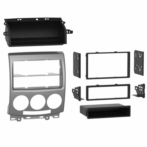 fitting kit mazda 5 premacy with navi 2005 - 2010 din & double din (silver) - LX2001 - Homewares, Outdoor, Phone Accessories, Cases, Speakers, Headphones + More -