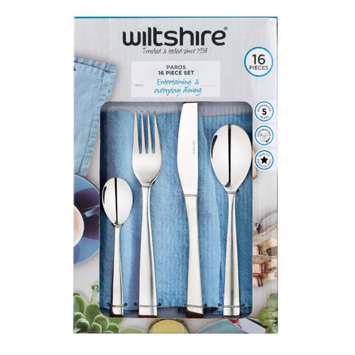 Wiltshire Paros Cutlery Set - 16 piece - LX2001 - Homewares, Outdoor, Phone Accessories, Cases, Speakers, Headphones + More -