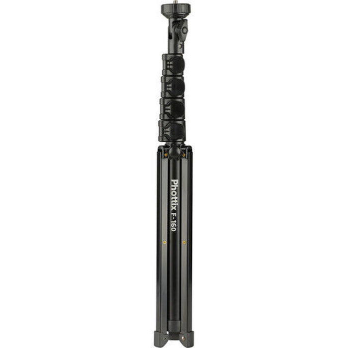 Phottix F160 Light Stand, Black - 160Cm