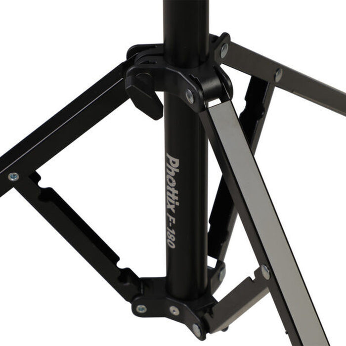 Phottix F180 Light Stand, Black - 180Cm