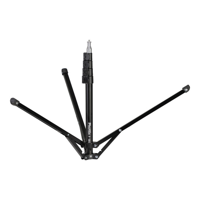 Phottix F180 Light Stand, Black - 180Cm