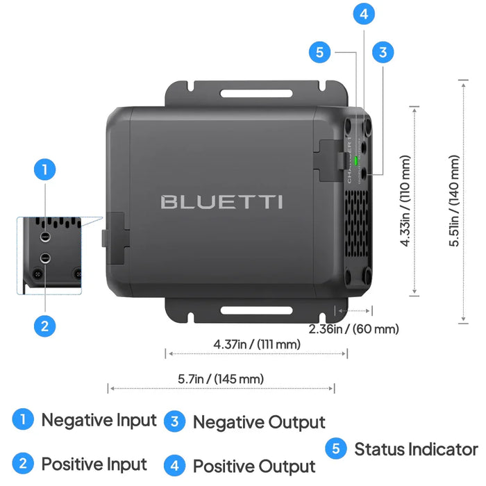 Bluetti Charger1 Super Fast Car Charger / Alternator Charger 560W - LX2001 - Homewares, Outdoor, Phone Accessories, Cases, Speakers, Headphones + More -