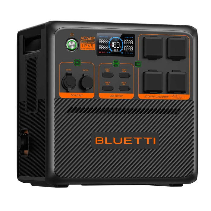 Bluetti Ac240P Portable Waterproof Power Station - LX2001 - Homewares, Outdoor, Phone Accessories, Cases, Speakers, Headphones + More -