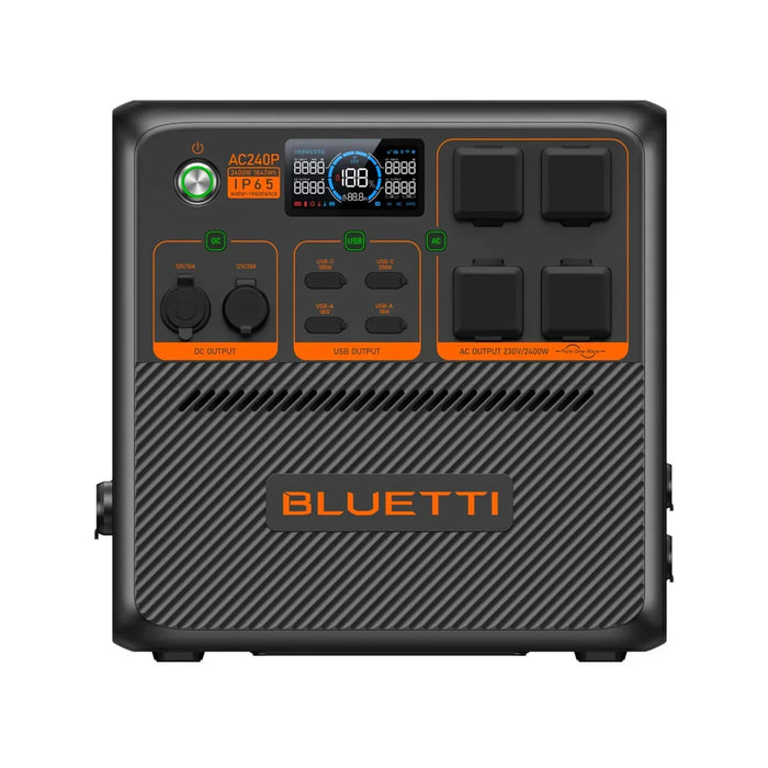 Bluetti Ac240P Portable Waterproof Power Station - LX2001 - Homewares, Outdoor, Phone Accessories, Cases, Speakers, Headphones + More -