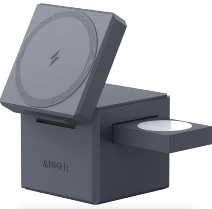 ANKER 3-in-1 Wireless Charging Cube with MagSafe