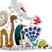Giant - Animal Parade 36pc giant puzzle - LX2001 - Homewares, Outdoor, Phone Accessories, Cases, Speakers, Headphones + More -