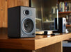 Audioengine 5+ Classic Powered Bookshelf Speakers - Satin Black - LX2001 - Homewares, Outdoor, Phone Accessories, Cases, Speakers, Headphones + More -