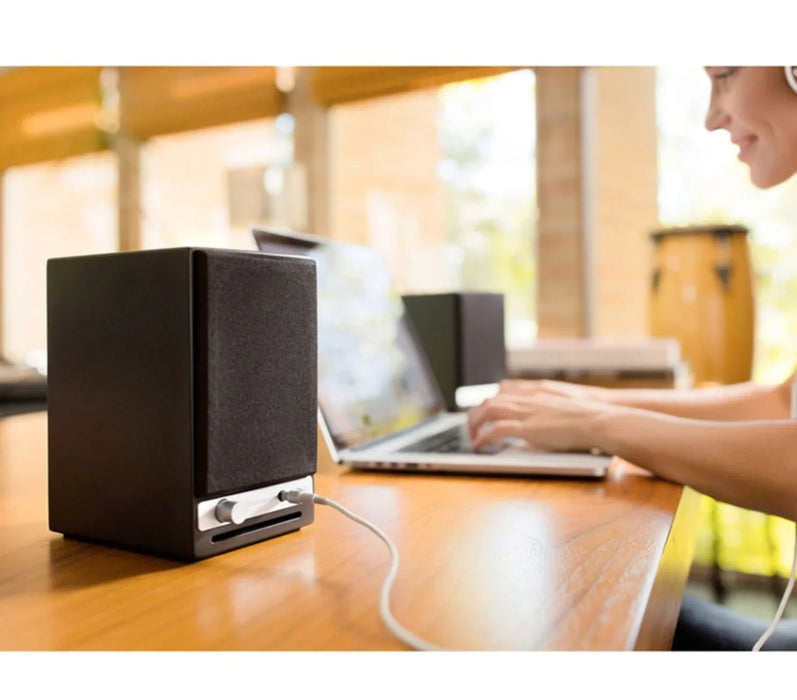 Audioengine HD3 Powered Desktop Speakers - Satin Black - LX2001 - Homewares, Outdoor, Phone Accessories, Cases, Speakers, Headphones + More -