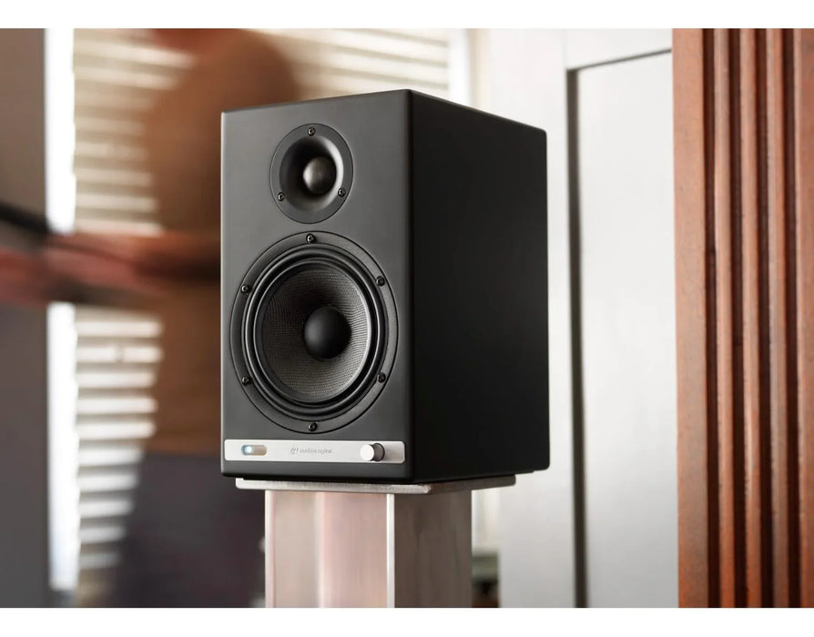 Audioengine HD6 Powered Speakers - Satin Black - LX2001 - Homewares, Outdoor, Phone Accessories, Cases, Speakers, Headphones + More -