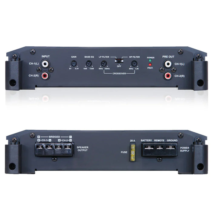 Alpine Amplifier R Series 4-Ch Class A/B Rms 50 X 4 @ 4 Ohms, Rms 70W X 4 @ 2Ohm - LX2001 - Homewares, Outdoor, Phone Accessories, Cases, Speakers, Headphones + More -