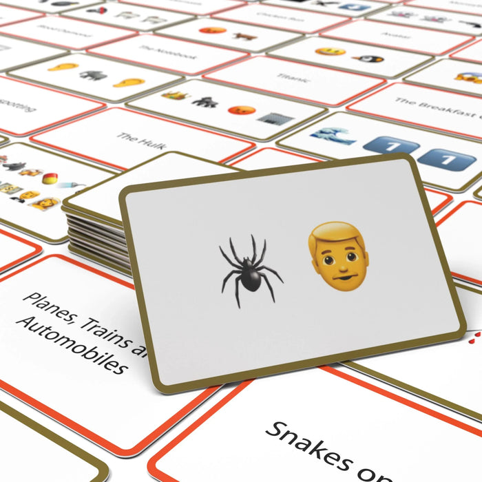 Name the Emoji Movie Card Game CDU12 - LX2001 - Homewares, Outdoor, Phone Accessories, Cases, Speakers, Headphones + More -