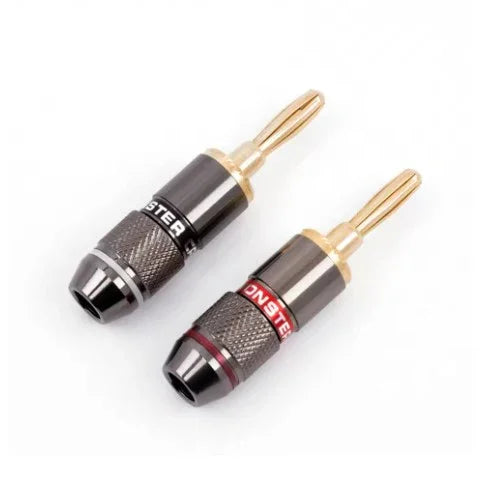 Gold Plated Banana Plug Connectors 4Mm Pair - LX2001 - Homewares, Outdoor, Phone Accessories, Cases, Speakers, Headphones + More -