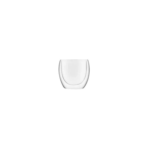 Brew Infusion Double Wall Glass 80ml 2pc Set - LX2001 - Homewares, Outdoor, Phone Accessories, Cases, Speakers, Headphones + More -