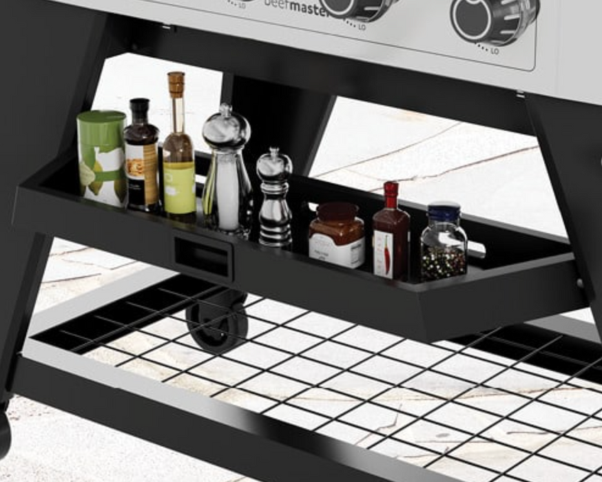 Beefmaster Griddle 4 Burner Flat Top BBQ G4BEEFG - LX2001 - Homewares, Outdoor, Phone Accessories, Cases, Speakers, Headphones + More -