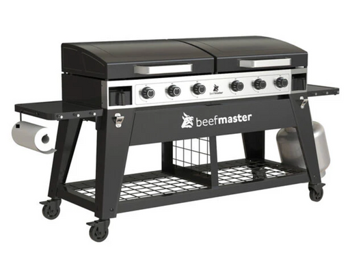 Beefmaster Griddle 6 Burner Flat Top BBQ on Cart - LX2001 - Homewares, Outdoor, Phone Accessories, Cases, Speakers, Headphones + More -