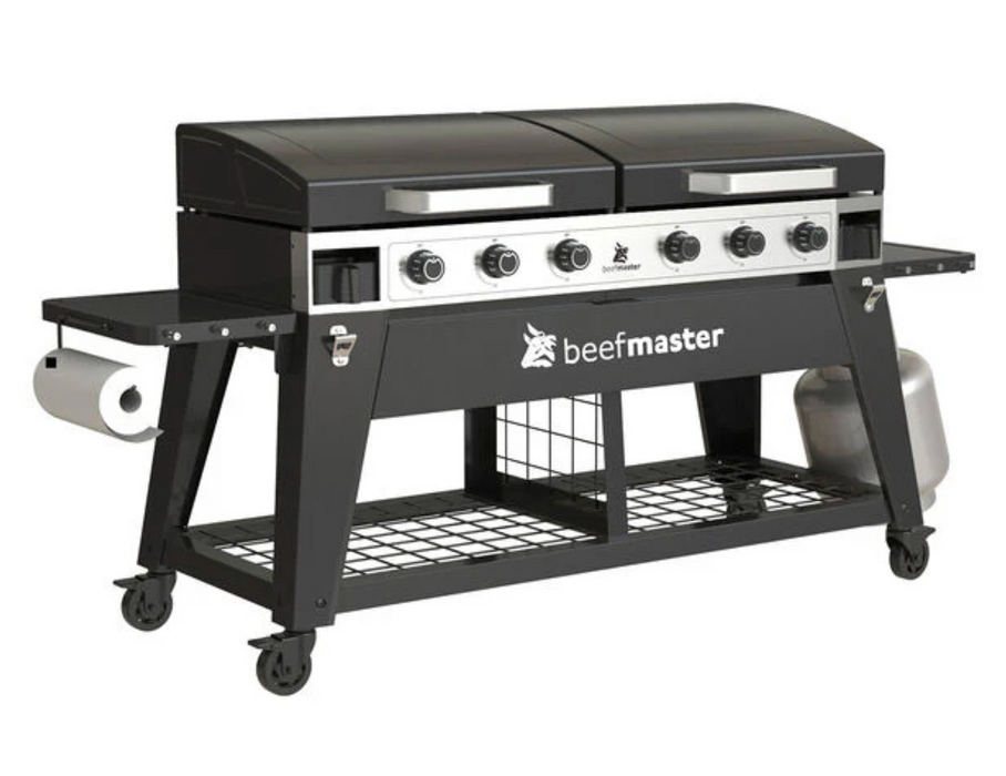 Beefmaster Griddle 6 Burner Flat Top BBQ on Cart - LX2001 - Homewares, Outdoor, Phone Accessories, Cases, Speakers, Headphones + More -