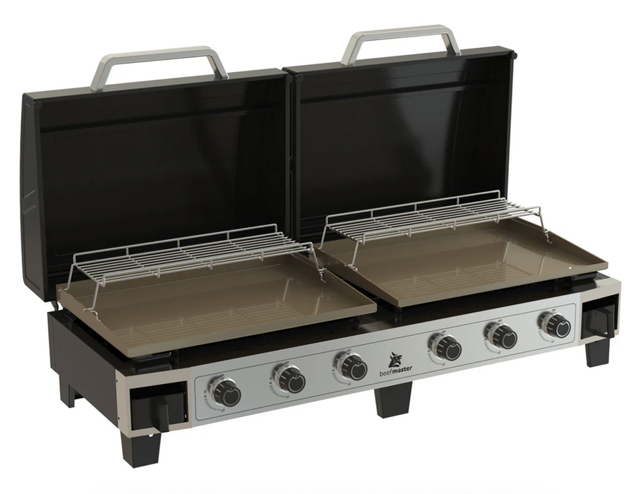 Beefmaster Griddle 6 Burner Flat Top BBQ on Cart - LX2001 - Homewares, Outdoor, Phone Accessories, Cases, Speakers, Headphones + More -