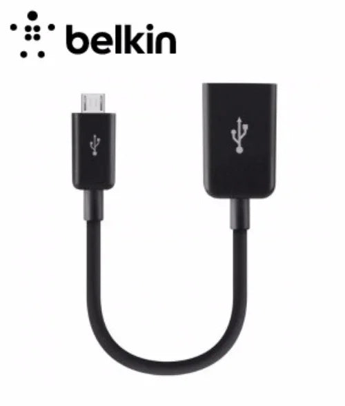 Belkin Micro USB On-The-Go Adaptor - LX2001 - Homewares, Outdoor, Phone Accessories, Cases, Speakers, Headphones + More -