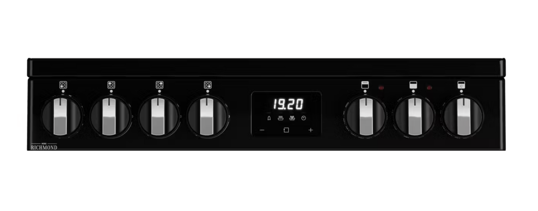 Belling 60cm Freestanding Oven with 4 Zone Induction Cooktop - White BMR60DOIND
