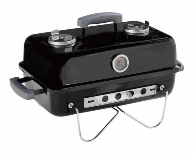 Billabong Portable Charcoal BBQ with Thermometer