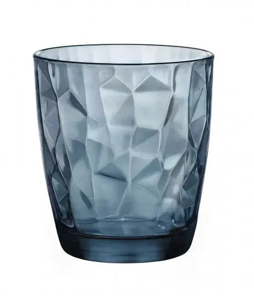 Bormioli Rocco Diamond DOF Blue 300ml Glass - LX2001 - Homewares, Outdoor, Phone Accessories, Cases, Speakers, Headphones + More -