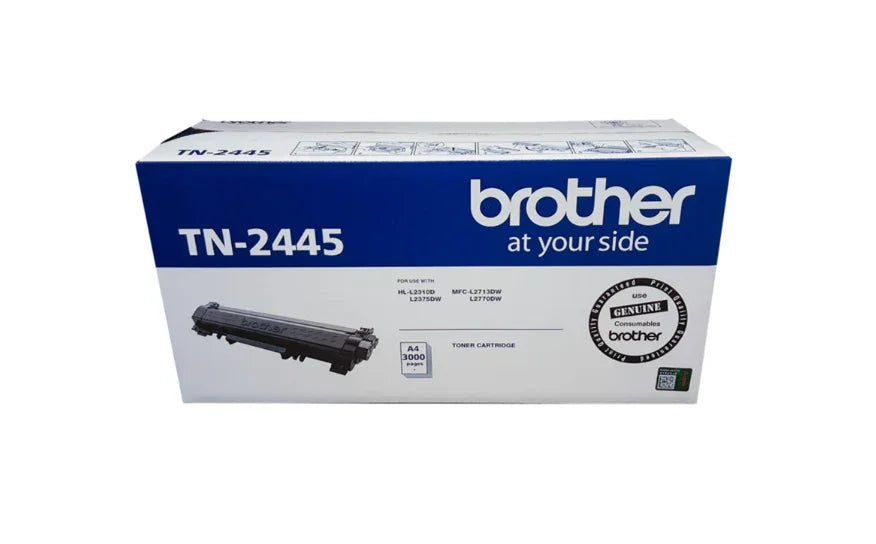 Brother TN2445 Original High Yield Laser Toner Cartridge - Black Pack - 3000 Pag - LX2001 - Homewares, Outdoor, Phone Accessories, Cases, Speakers, Headphones + More -