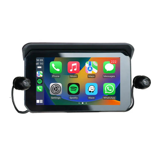 Ottocast Wireless Carplay & Android Auto 5" Screen + Cameras For Motorcycles Ipx - LX2001 - Homewares, Outdoor, Phone Accessories, Cases, Speakers, Headphones + More -