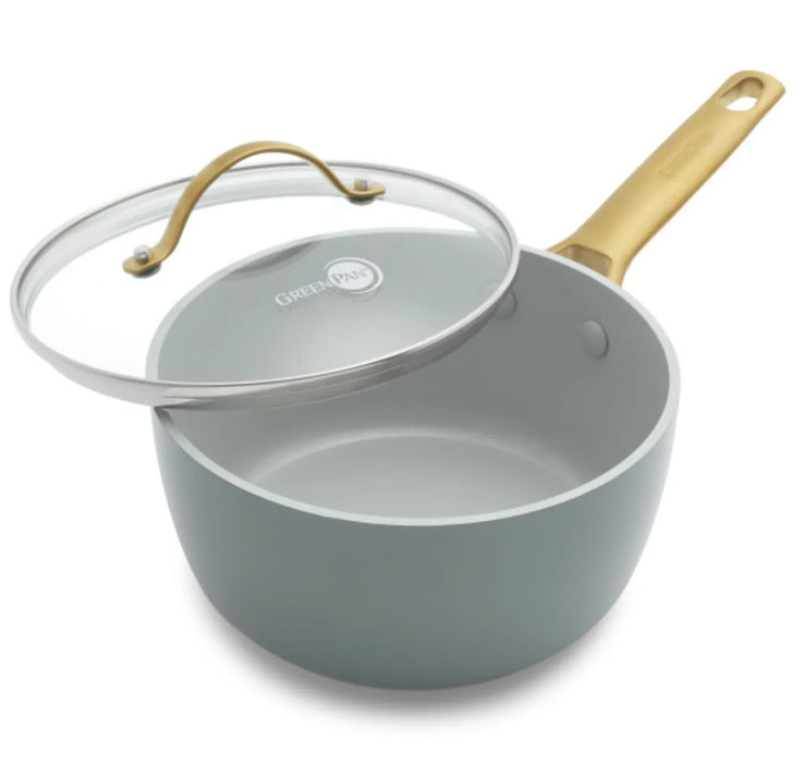 GreenPan Green Pan Padova Smokey Blue Covered Saucepan 18cm / 2.01L - LX2001 - Homewares, Outdoor, Phone Accessories, Cases, Speakers, Headphones + More -