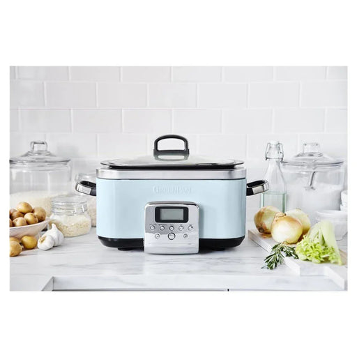 GreenPan Green Pan Slow Cooker 6L - Blue Haze - LX2001 - Homewares, Outdoor, Phone Accessories, Cases, Speakers, Headphones + More -