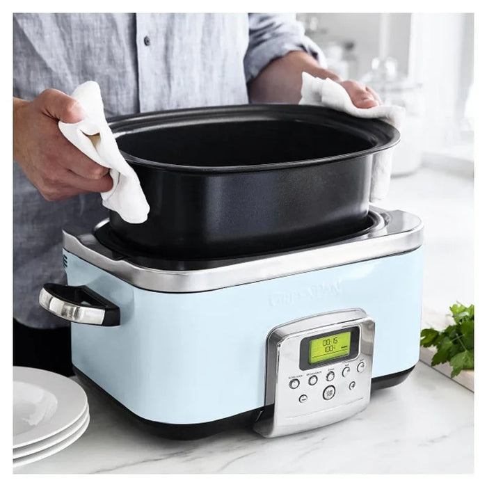 GreenPan Green Pan Slow Cooker 6L - Blue Haze - LX2001 - Homewares, Outdoor, Phone Accessories, Cases, Speakers, Headphones + More -