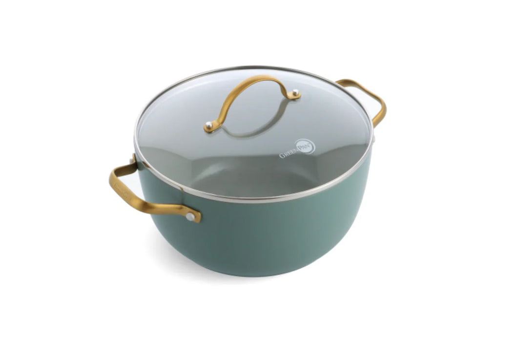 GreenPan Green Pan Padova Smokey Blue Covered Casserole 24cm/4.7L - LX2001 - Homewares, Outdoor, Phone Accessories, Cases, Speakers, Headphones + More -
