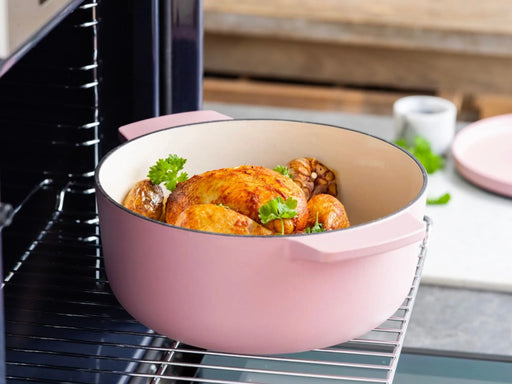 KitchenAid Kitchen Aid Dried Rose Covered Round Casserole 26cm/5.2L - LX2001 - Homewares, Outdoor, Phone Accessories, Cases, Speakers, Headphones + More -